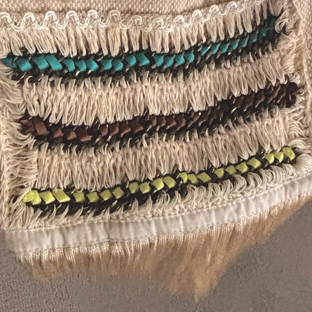 Icing Multicolor Fringe Crossbody Bag - Picture 3 of 4